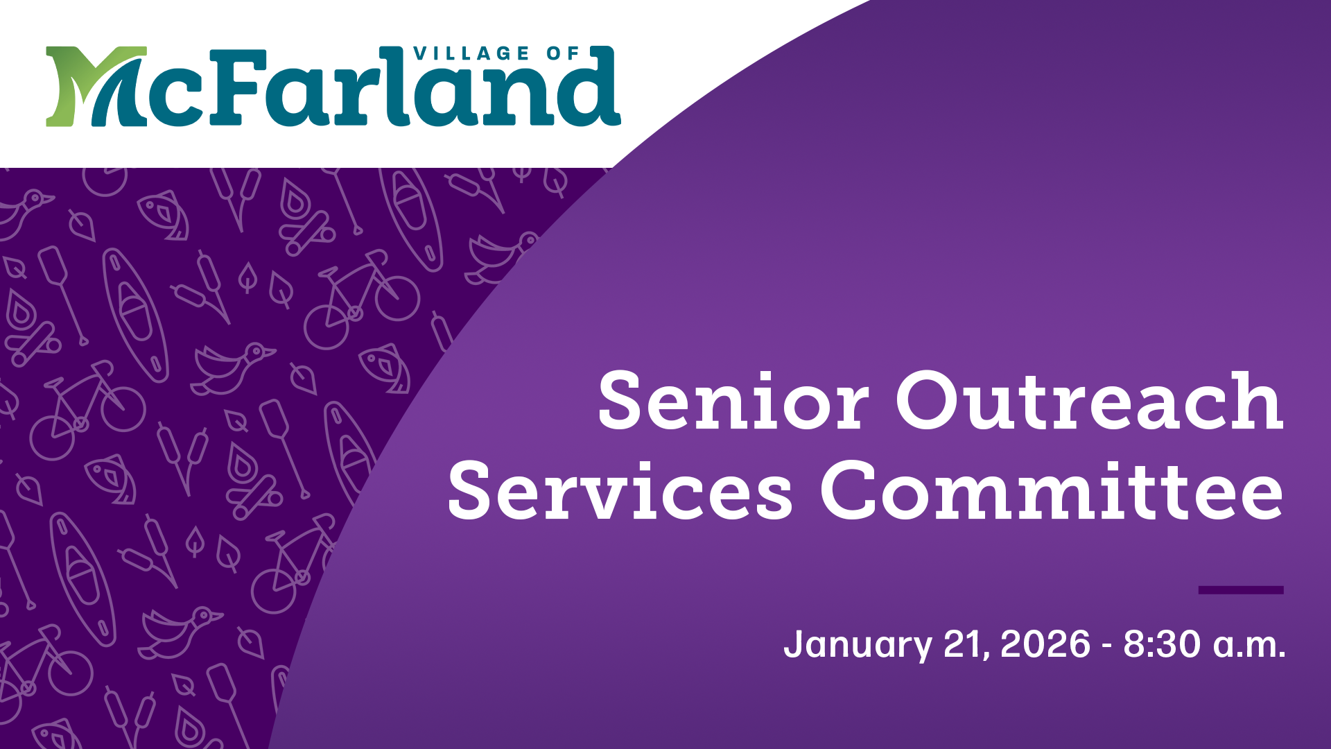 Thumbnail image for Senior Outreach Services Committee 1/21/26