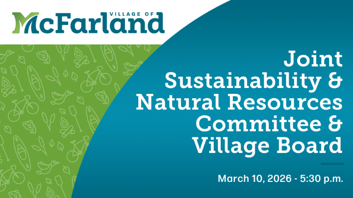 Thumbnail image for Joint Sustainability & Natural Resources Committee/Village Board 3/10/26