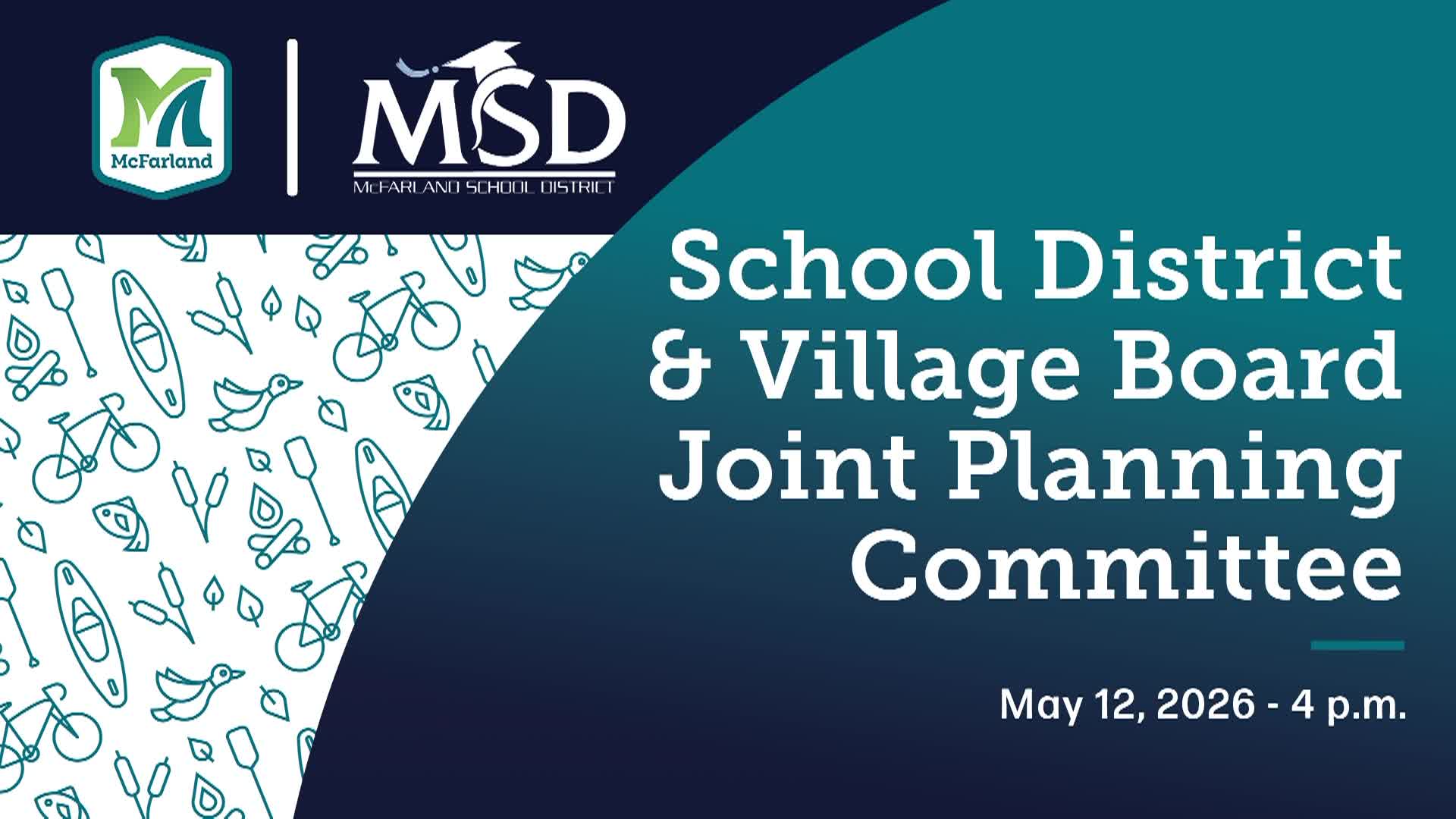 Thumbnail image for Joint School District/Village Board Planning Committee 5/12/26