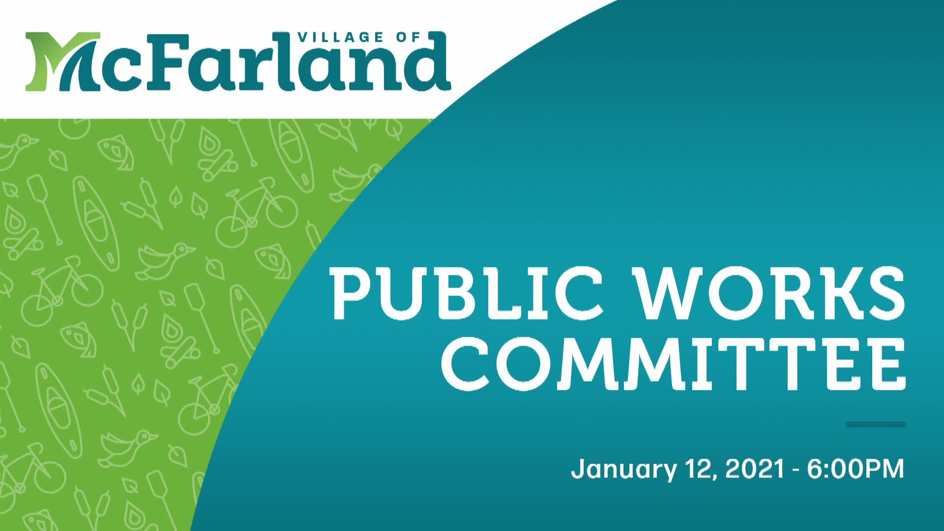 Public Works 1/12/21