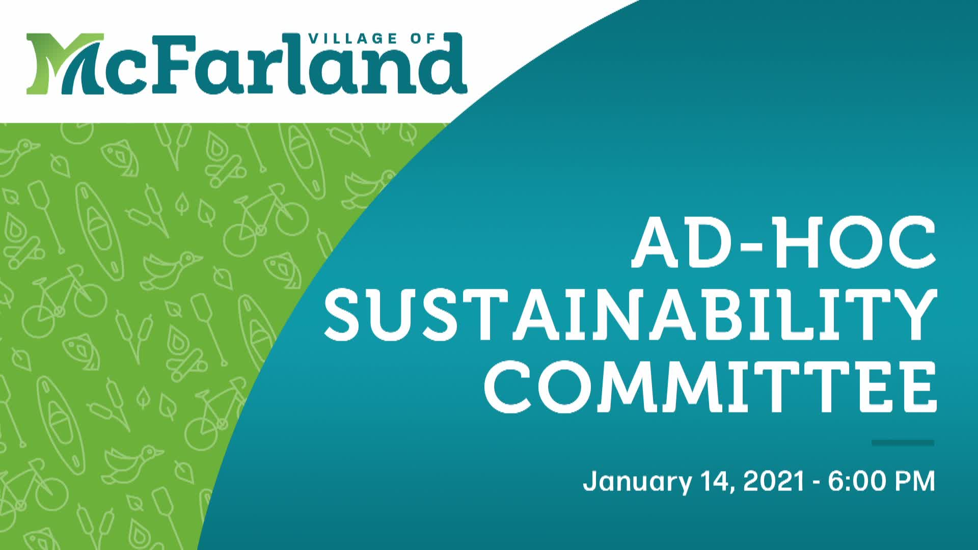 Thumbnail image for Ad-Hoc Sustainability Committee 1/14/20