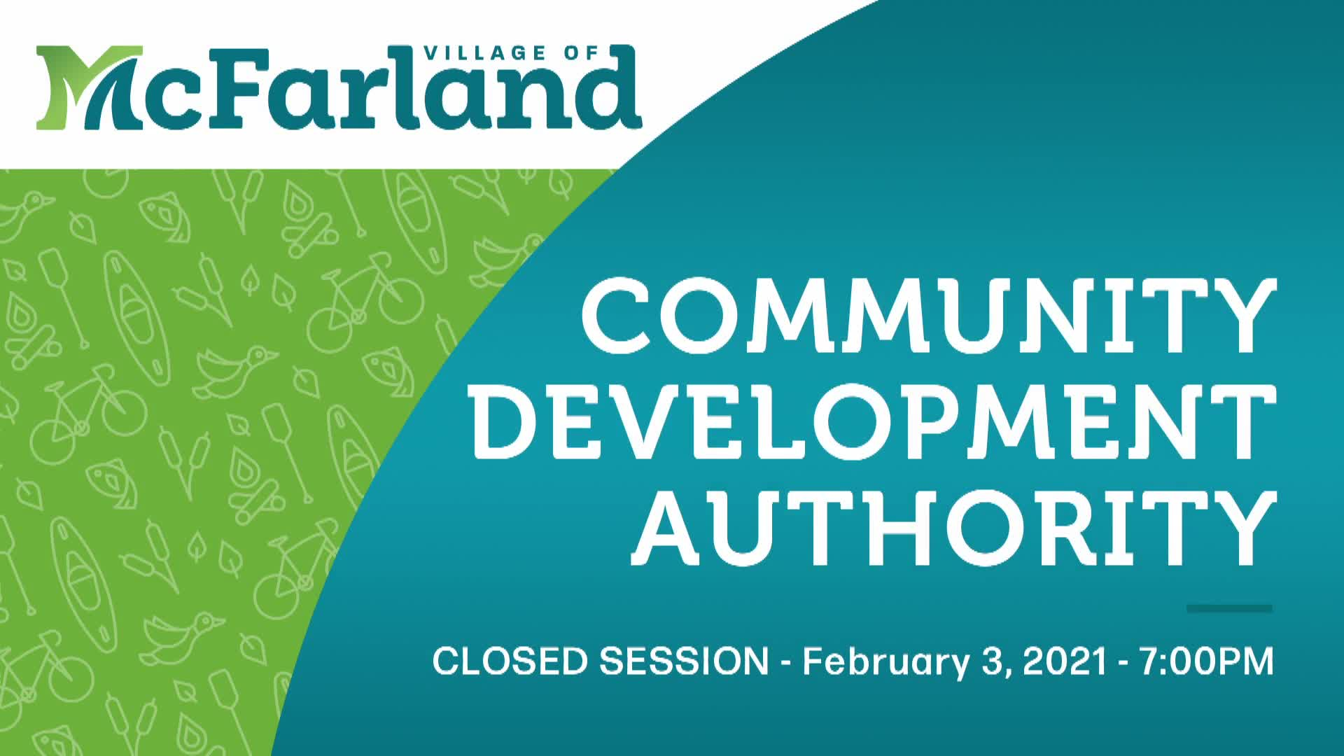 Thumbnail image for Community Development Authority 2/3/21