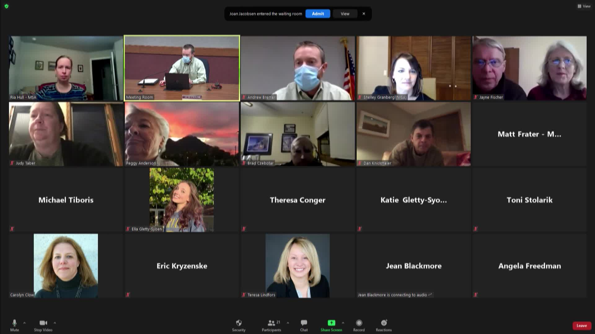 Sustainability Plan Public Visioning Meeting 2/11/21