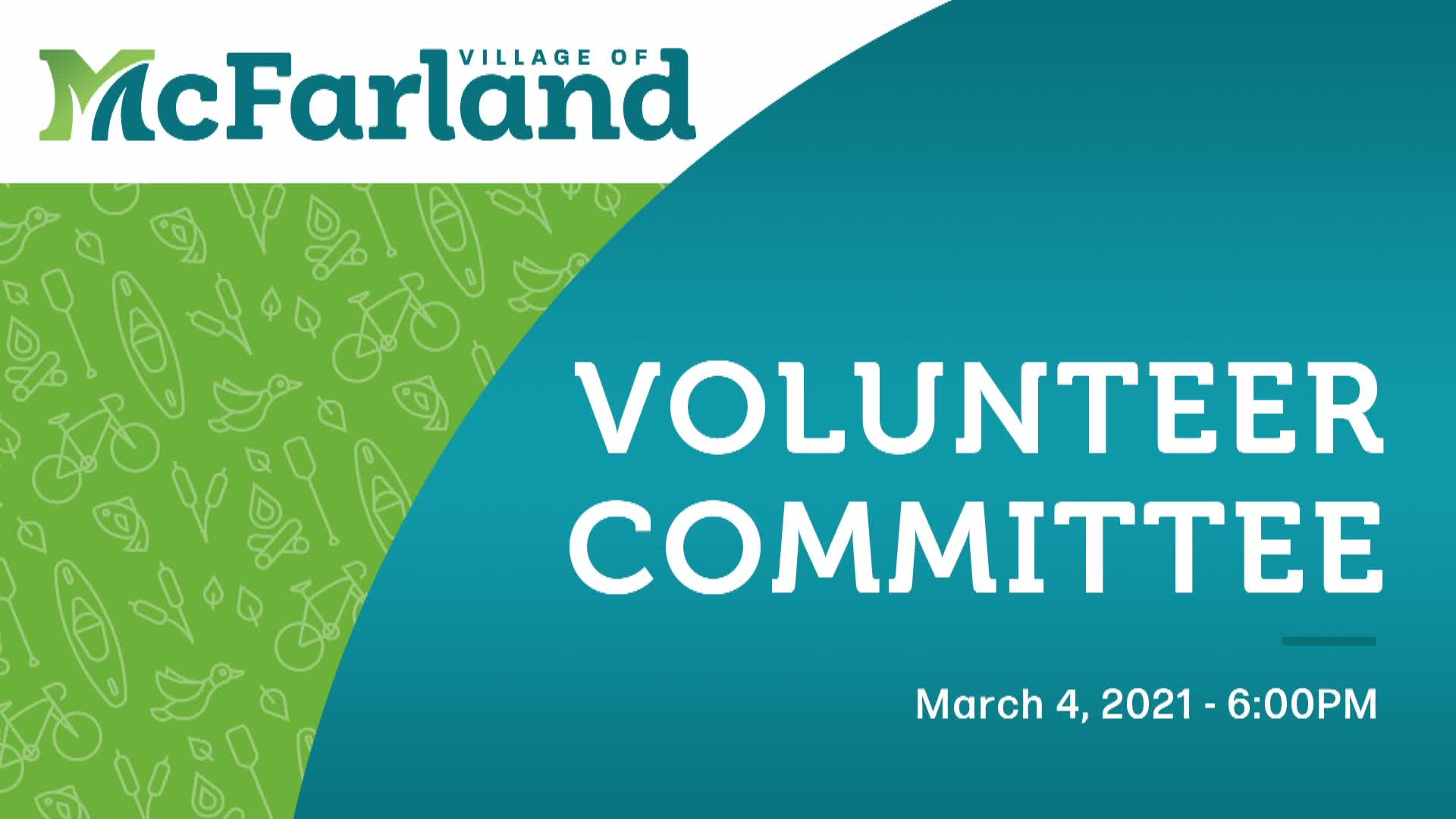 Thumbnail image for Volunteer Committee 3/4/21