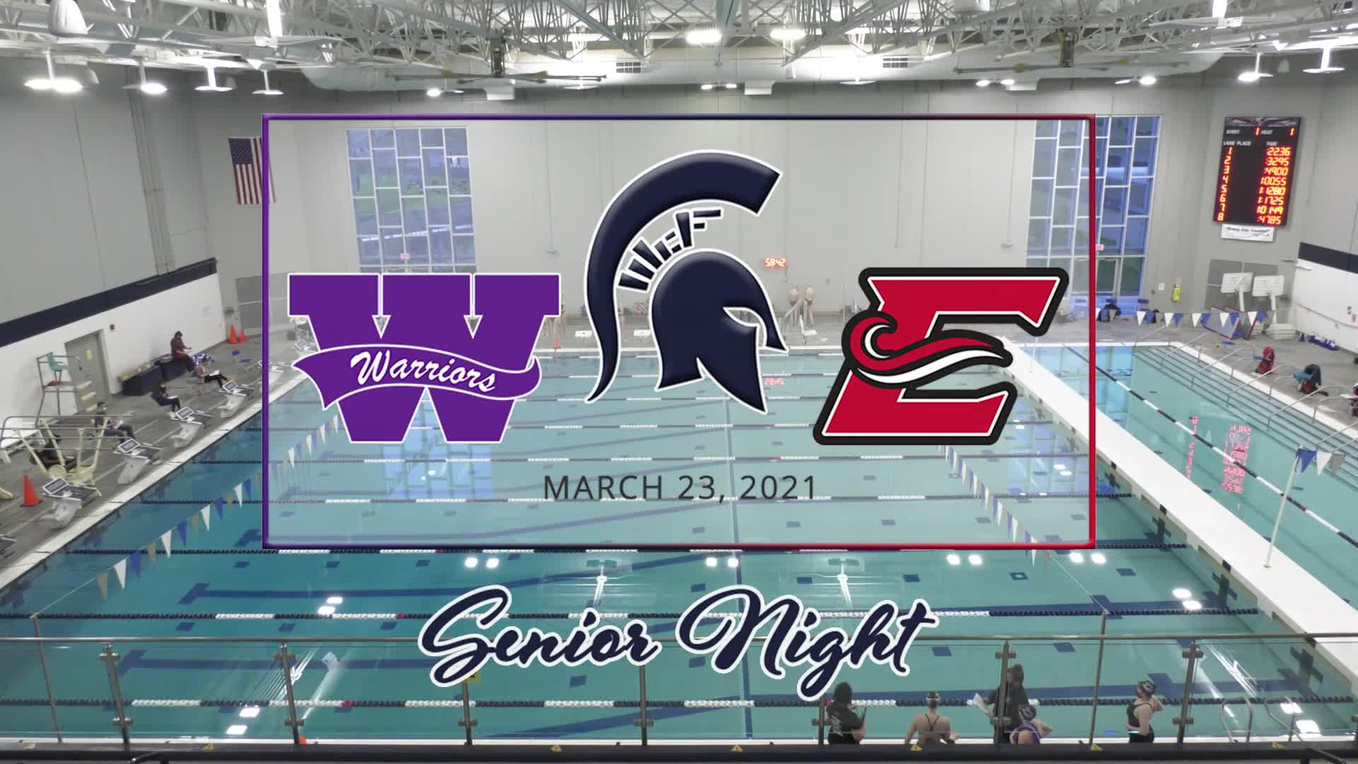 Thumbnail image for Spartan Girls Swimming Triangular vs Edgerton vs Waunakee | March 23, 2021