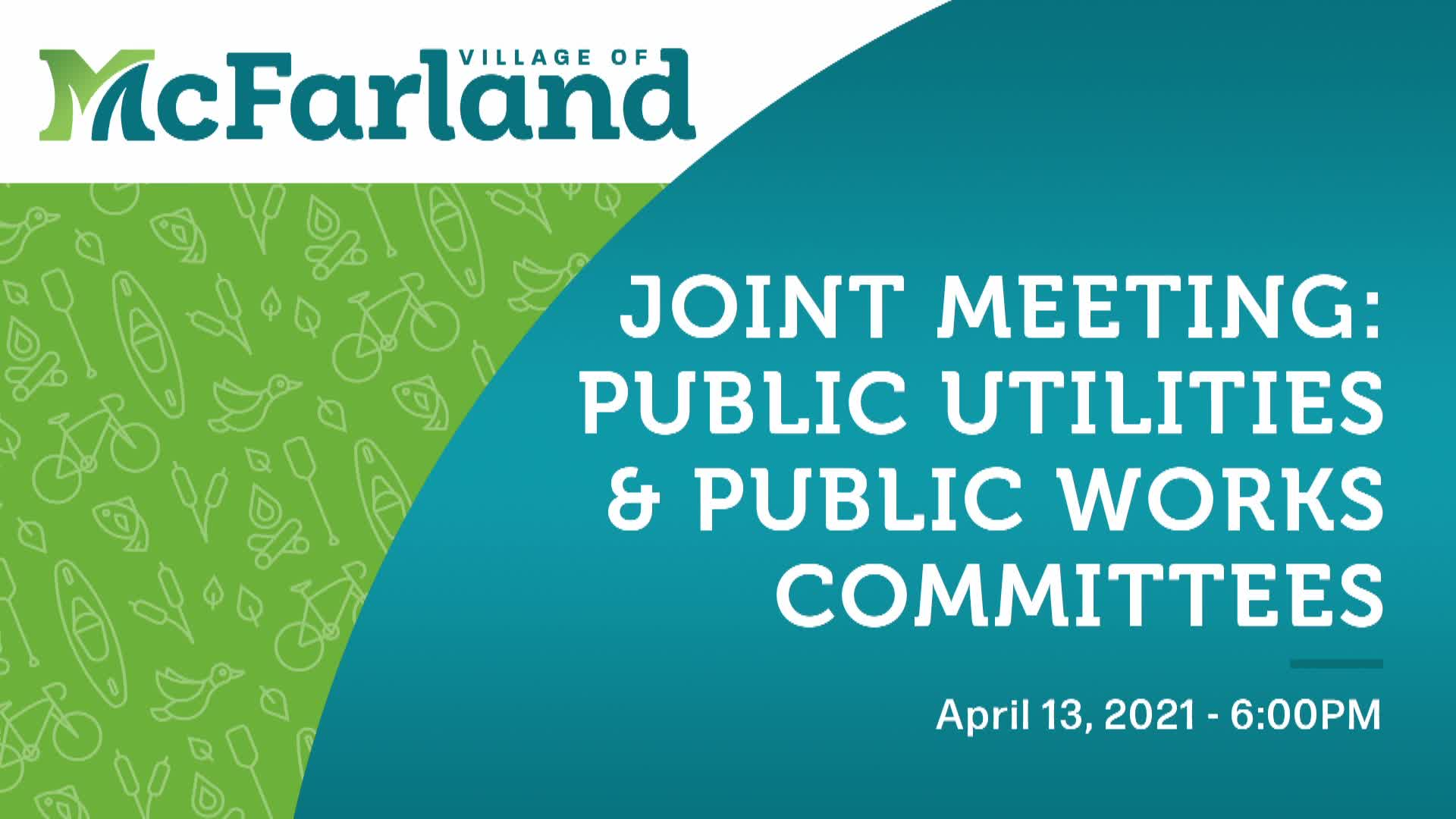 Thumbnail image for Joint Public Utilities/Public Works 4/13/21