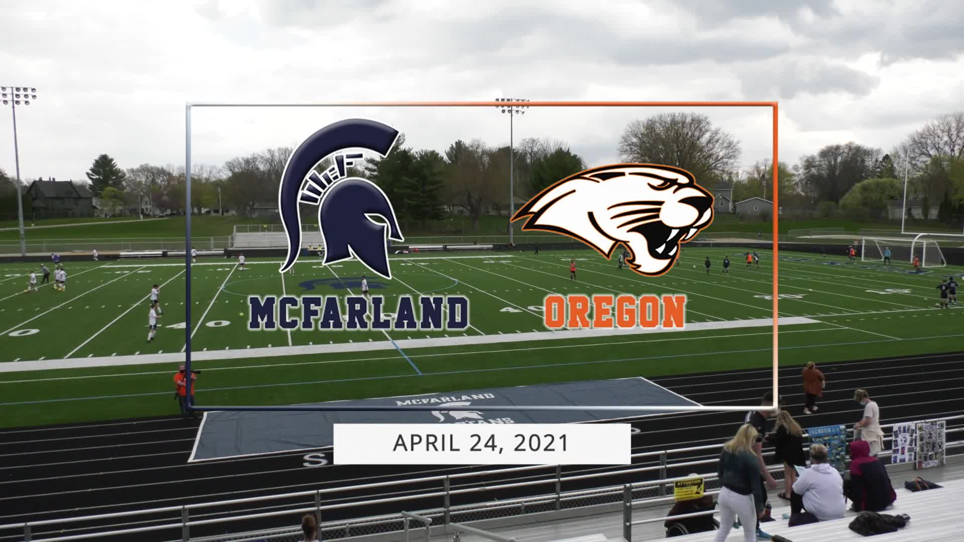 Spartan Boys Soccer vs Oregon | April 24, 2021