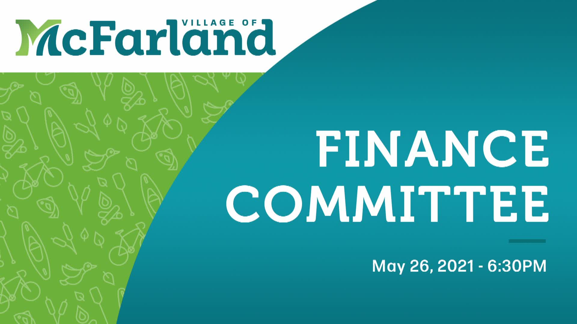 Finance Committee 5/26/21