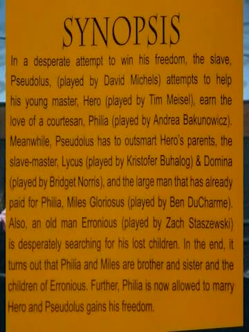 Thumbnail image for MHS Theater - A Funny Thing Happened on the Way to the Forum | November 18, 2006