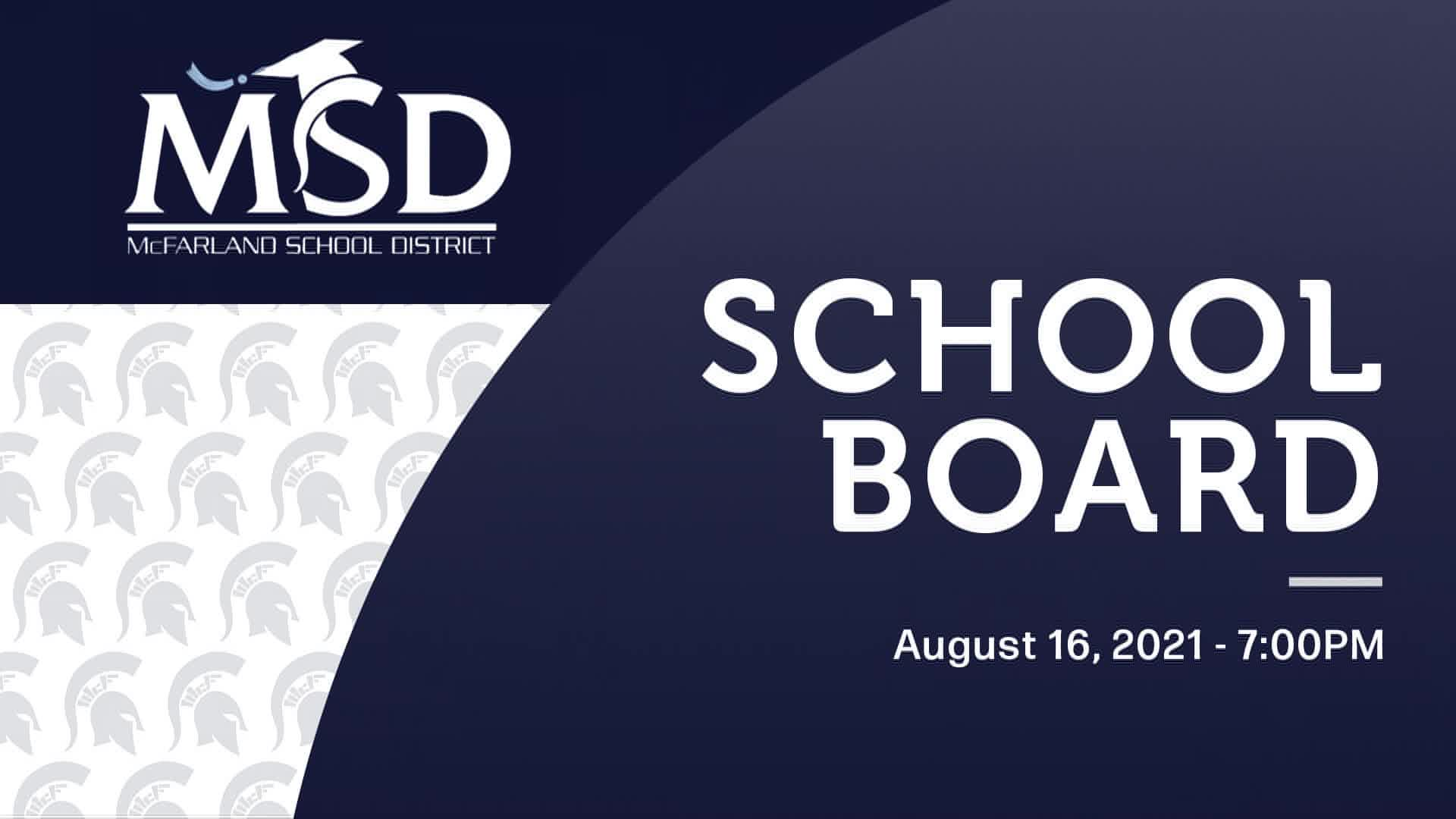 Thumbnail image for School Board 8/16/21