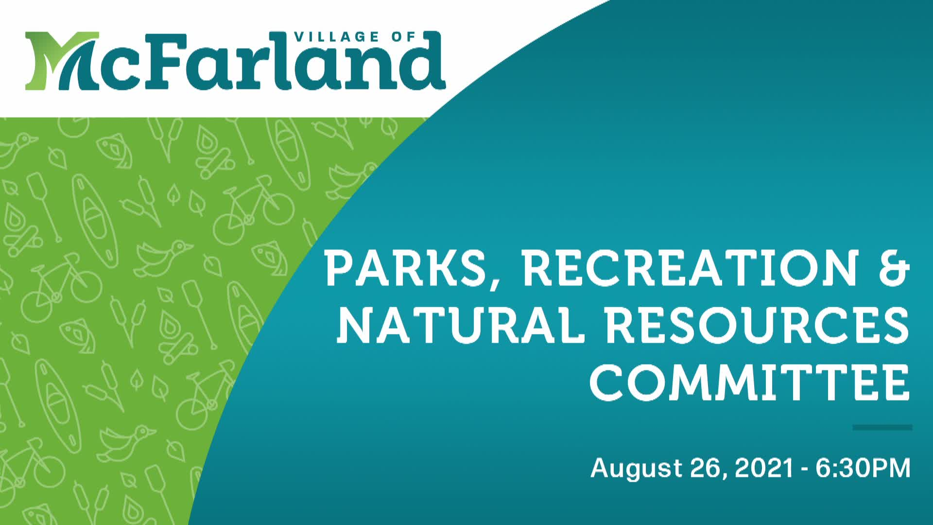 Thumbnail image for Parks, Recreation, and Natural Resources Committee 8/26/21