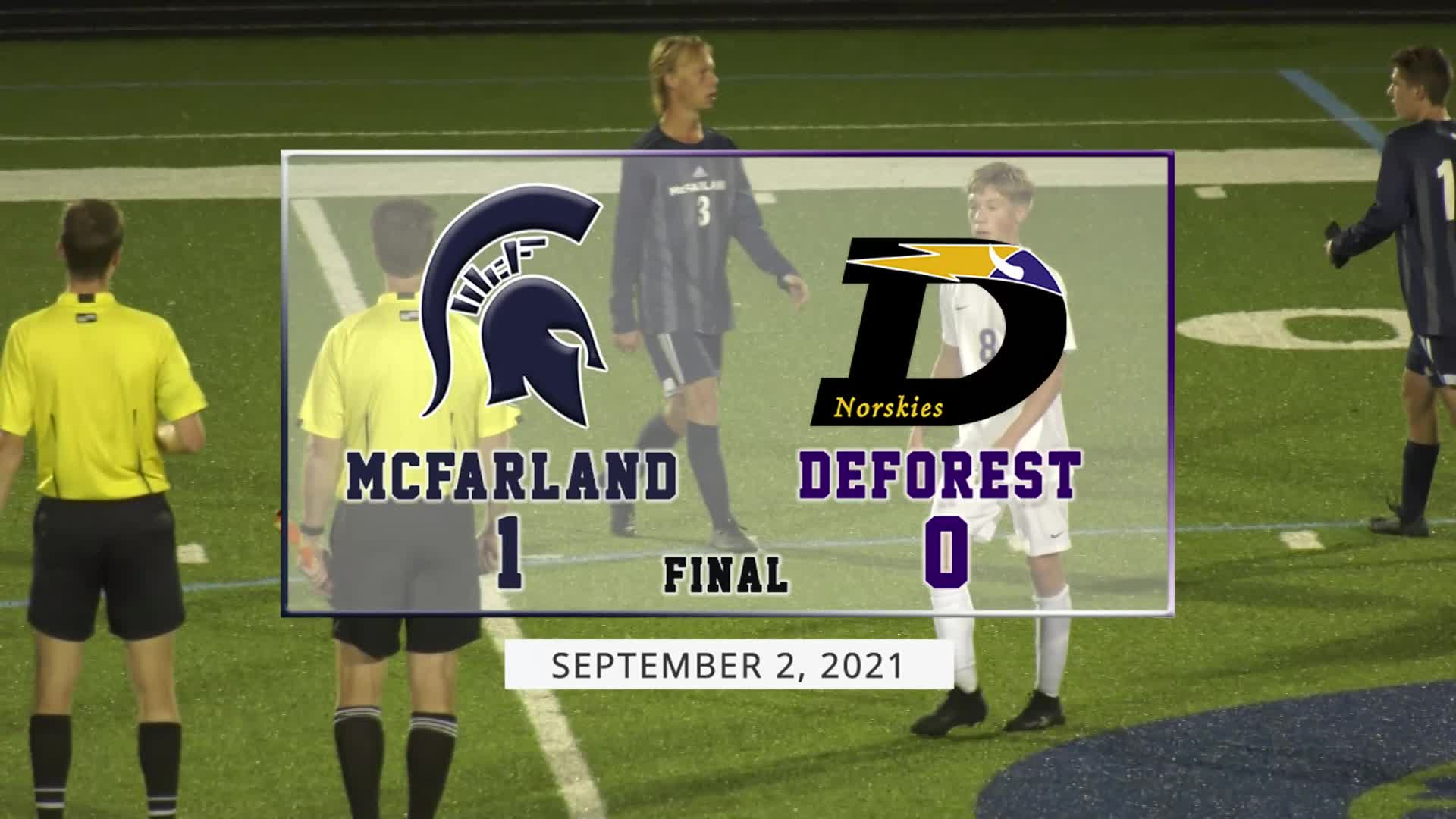 Thumbnail image for Spartan Boys Soccer vs DeForest Norskies September 2, 2021