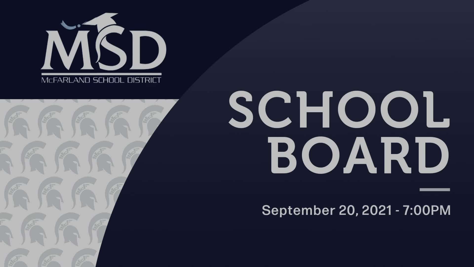 School Board 9/20/21
