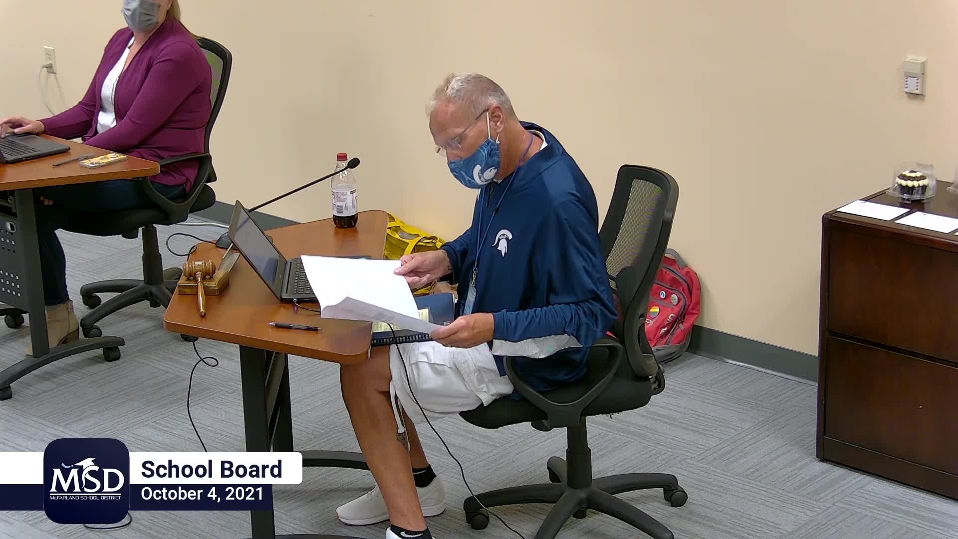 Thumbnail image for School Board 10/4/21