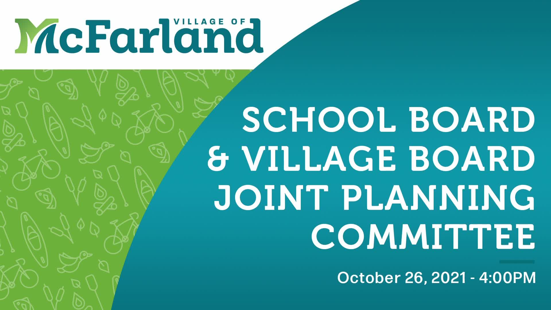 Thumbnail image for Joint School Board/Village Board 10/26/21