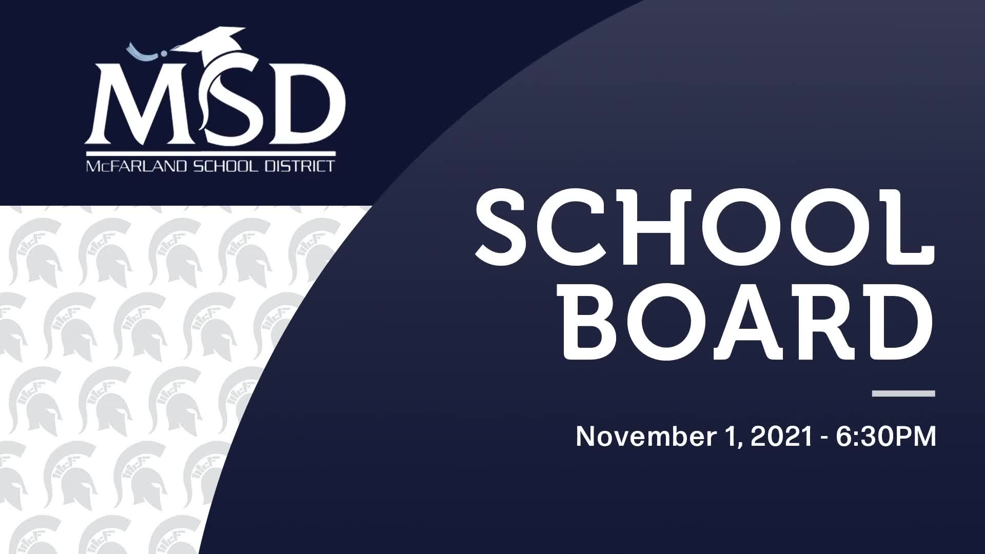 Thumbnail image for School Board 11/1/21