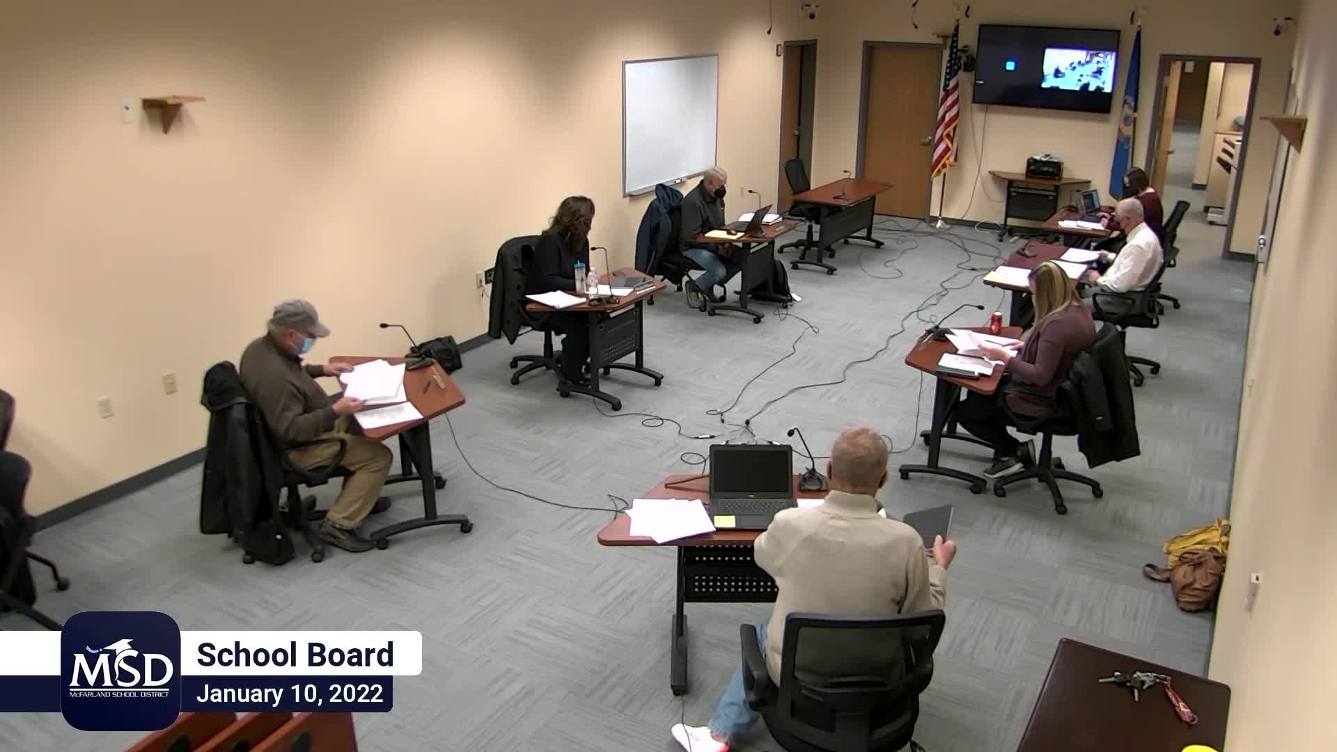 School Board 1/10/22