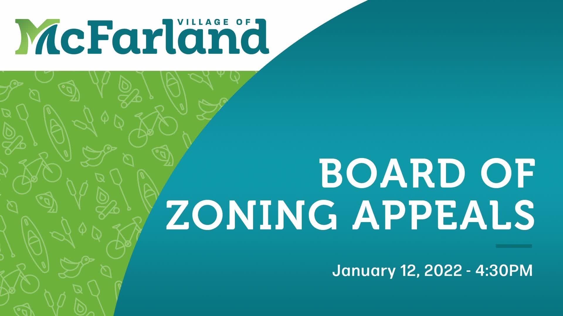 Thumbnail image for Board of Zoning Appeals 1/12/22