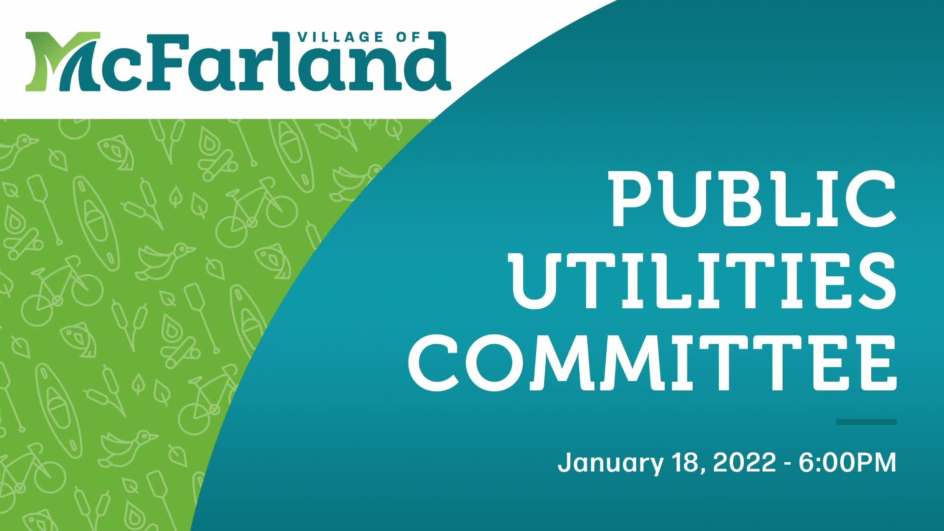 Public Utilities 1/18/22
