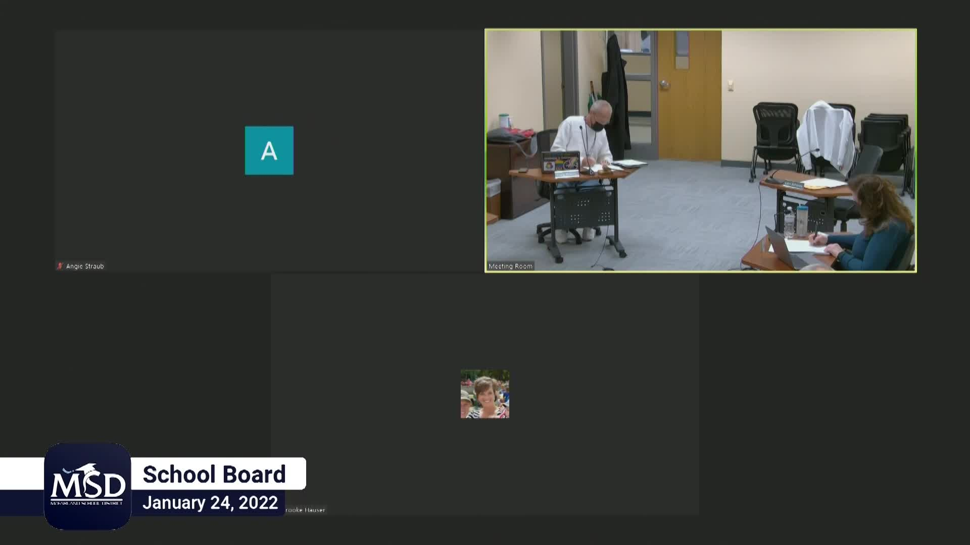 Thumbnail image for School Board 1/24/22