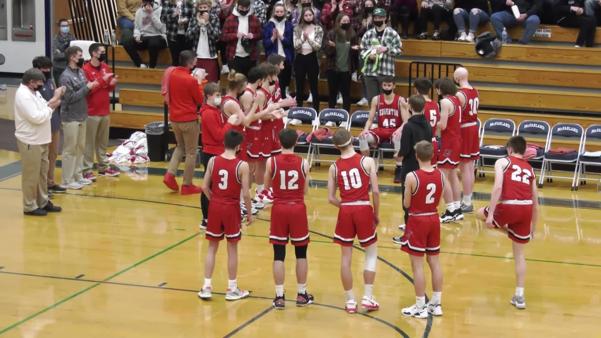 Thumbnail image for Spartan Boys Basketball vs Edgerton | February 4, 2022