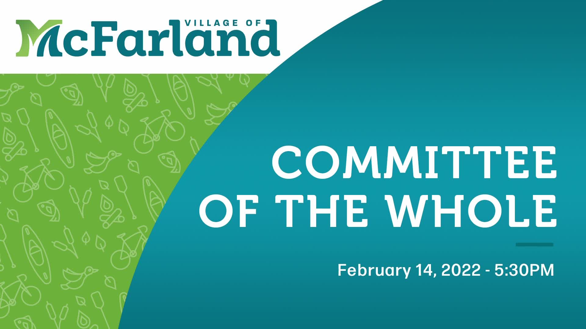 Committee of the Whole 2/14/22