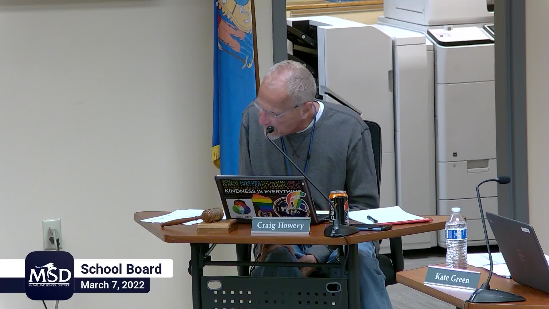 Thumbnail image for School Board 3/7/22