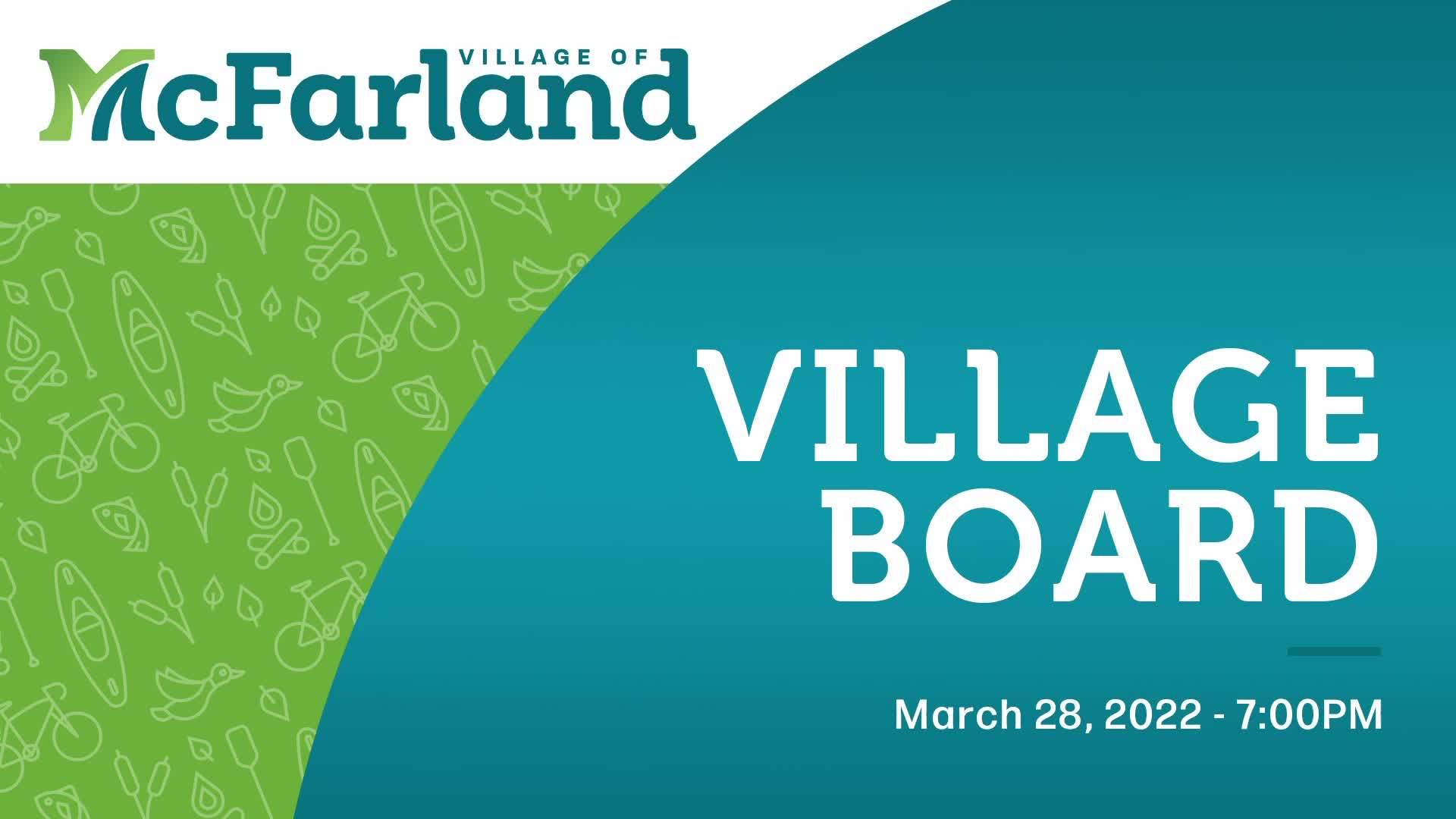 Village Board 3/28/22