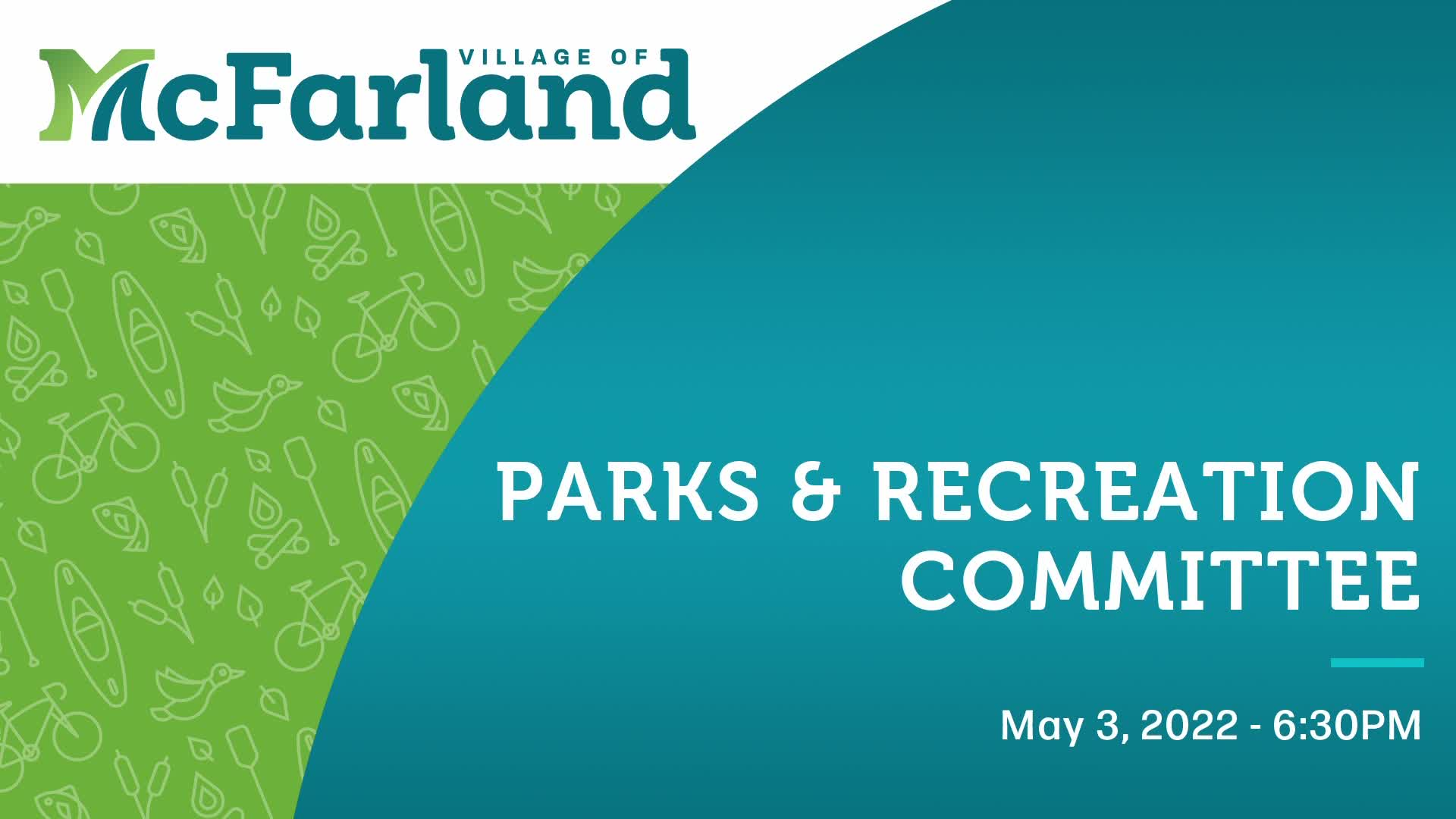 Parks and Recreation Committee 5/3/22