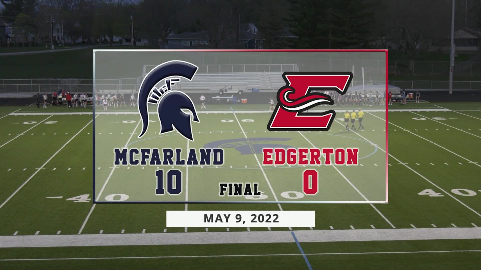 Thumbnail image for Spartan Girls Soccer vs Edgerton Crimson Tide | May 9, 2022