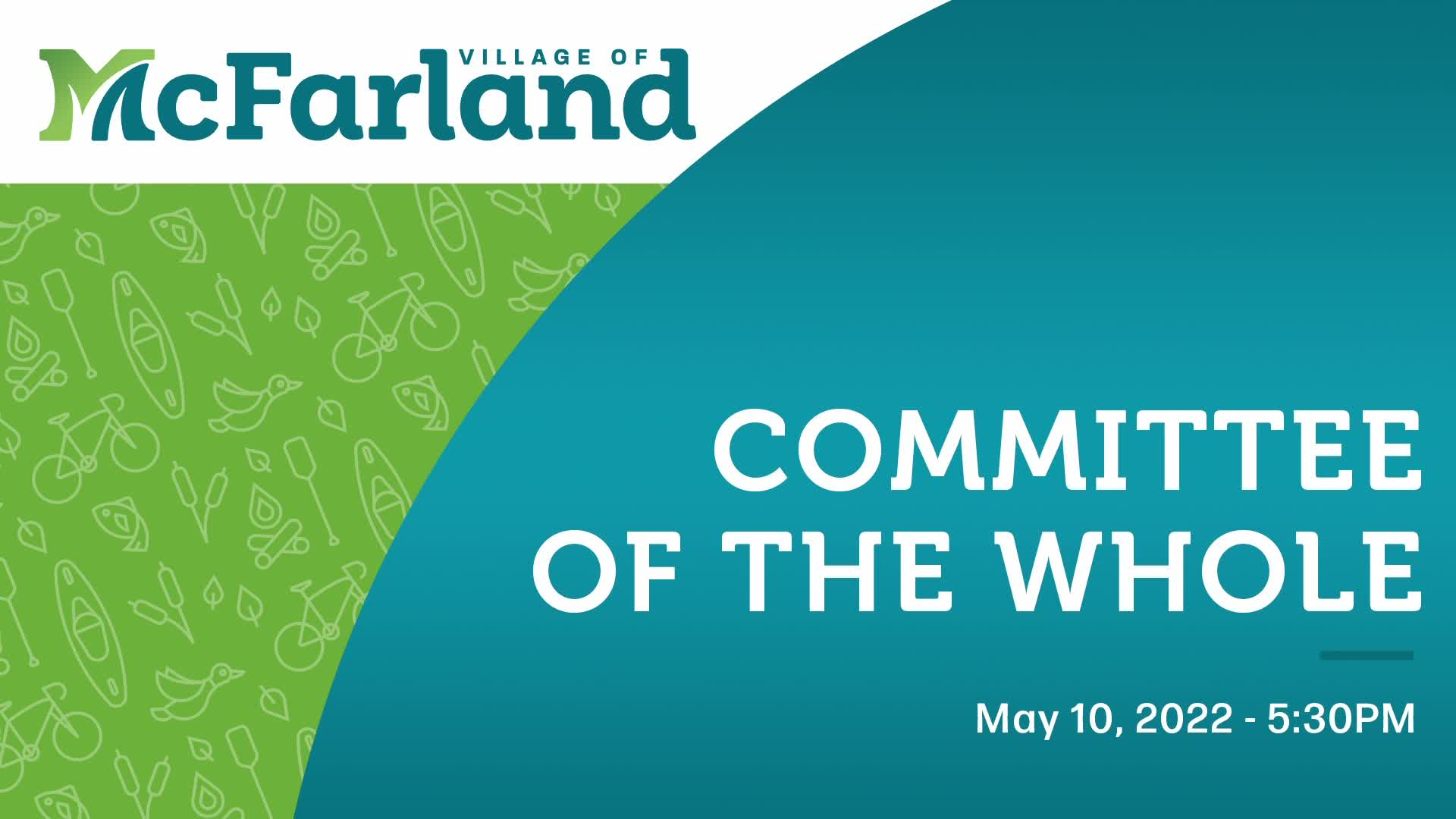 Committee of the Whole 5/10/22