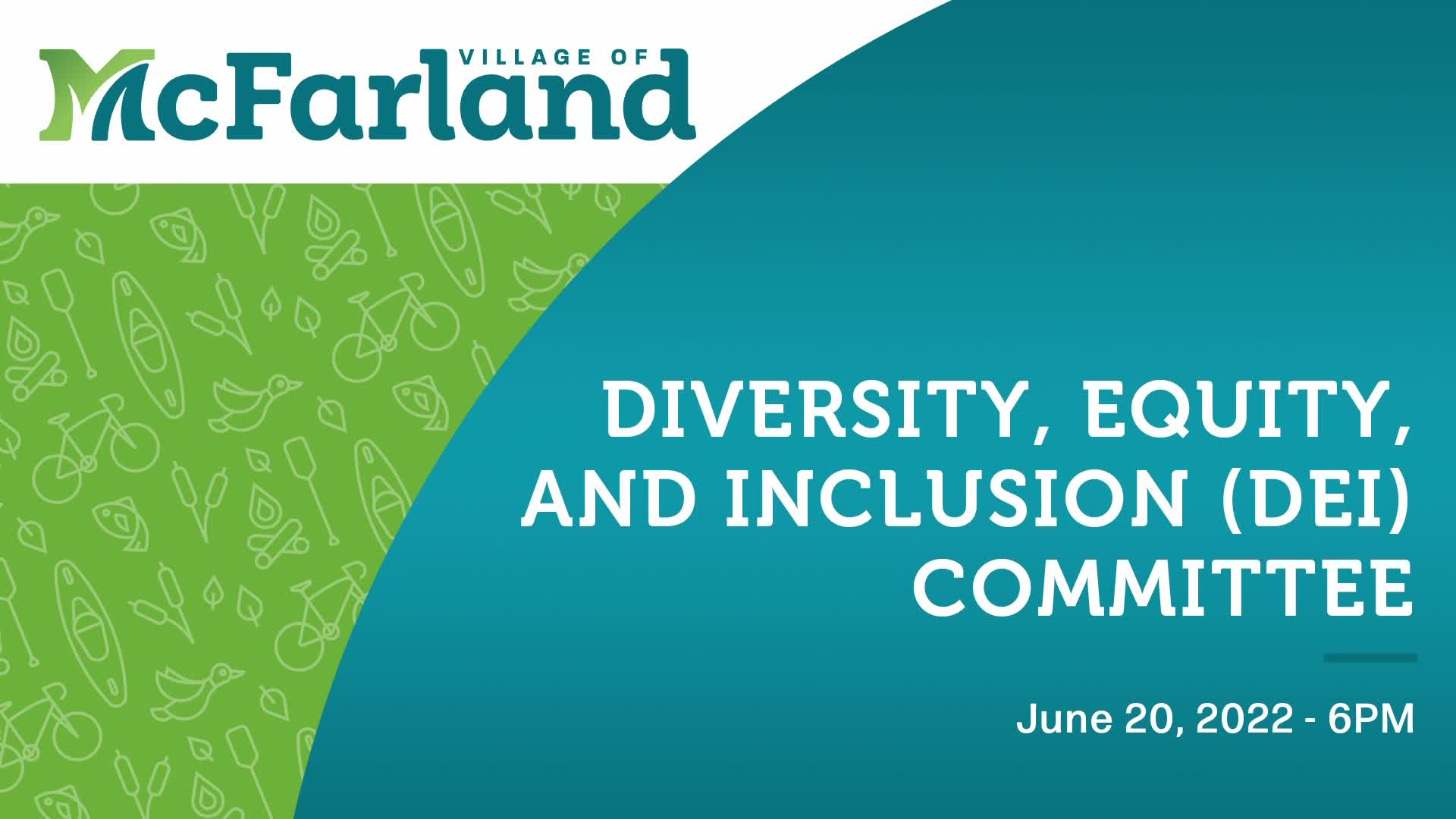 Joint Village Board/Diversity, Equity, & Inclusion Committee 6/20/22