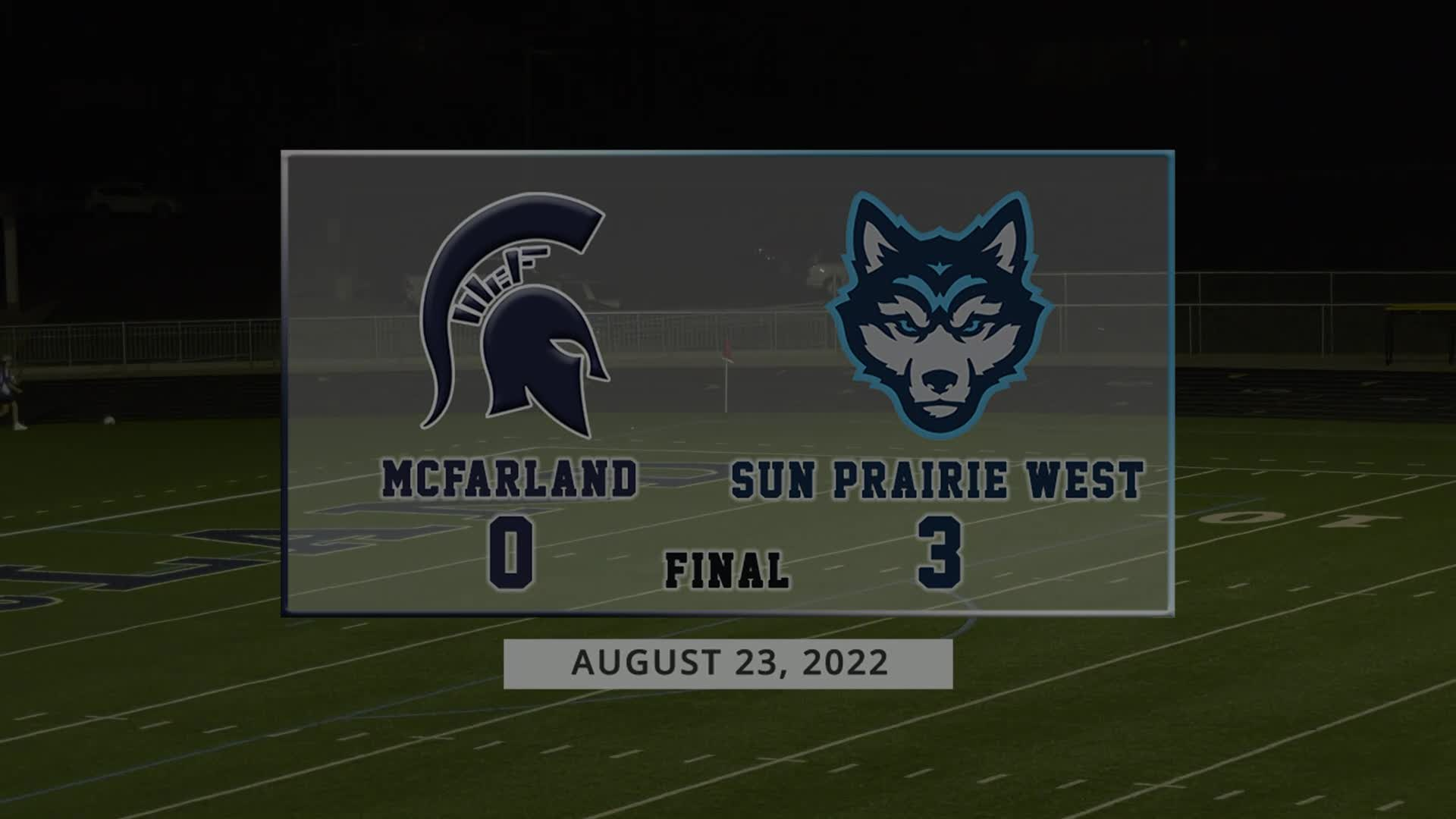 Thumbnail image for Spartan Boys Soccer vs Sun Prairie West Wolves | August 23, 2022