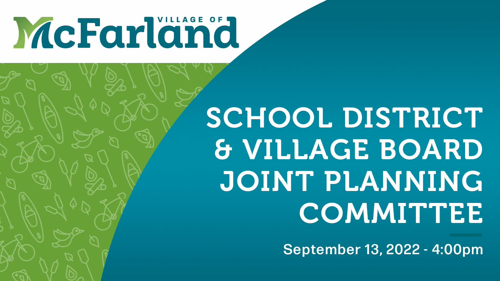 Thumbnail image for School District & Village Board Joint Planning Committee 9/13/22