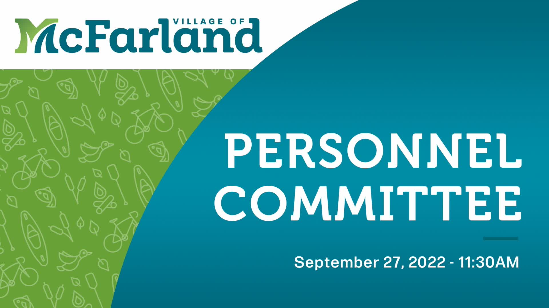 Personnel Committee 9/27/22