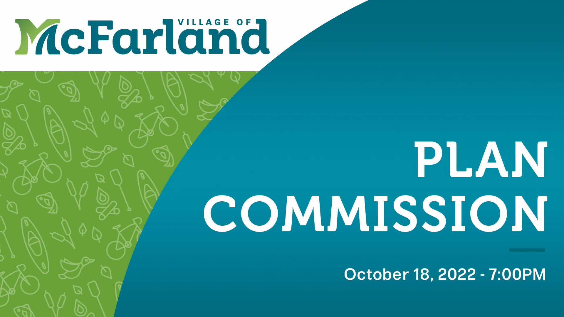 Thumbnail image for Plan Commission 10/18/22