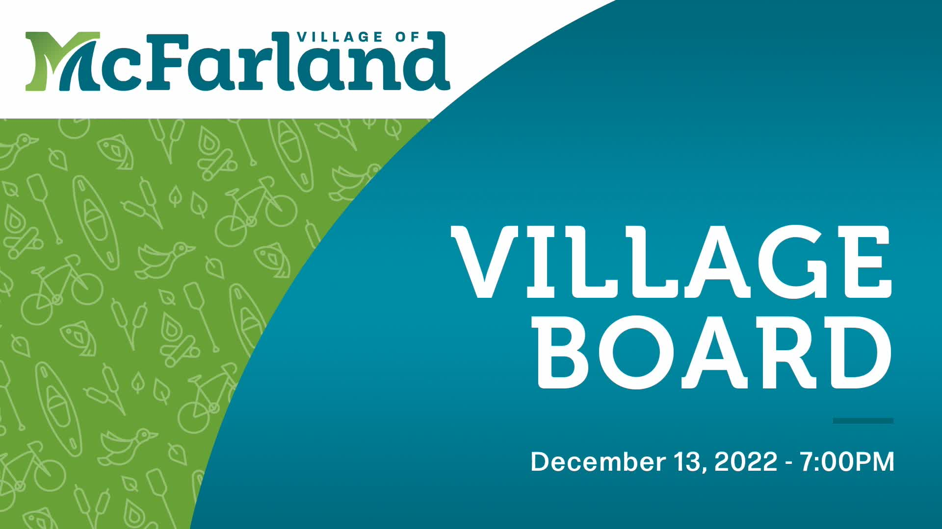 Village Board 12/13/22