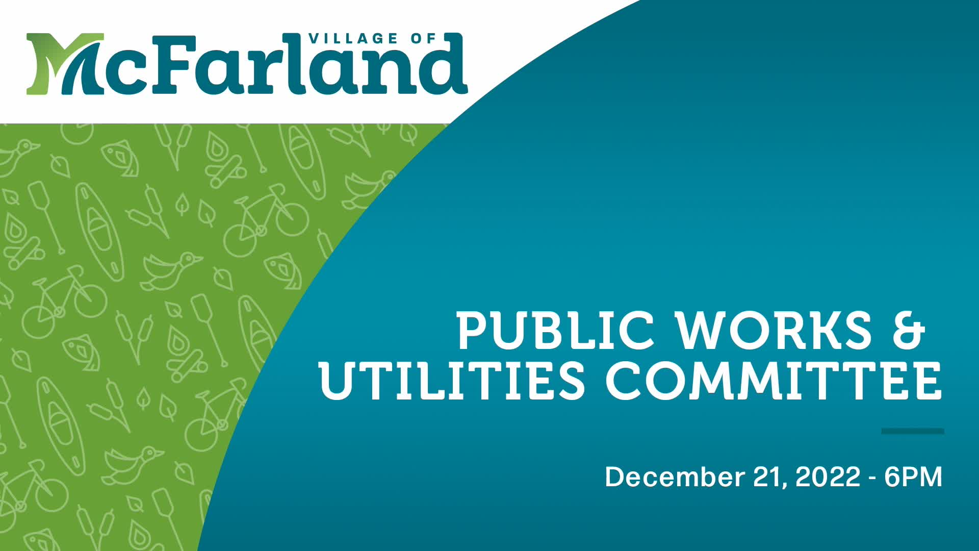 Public Works & Utilities Committee 12/21/22