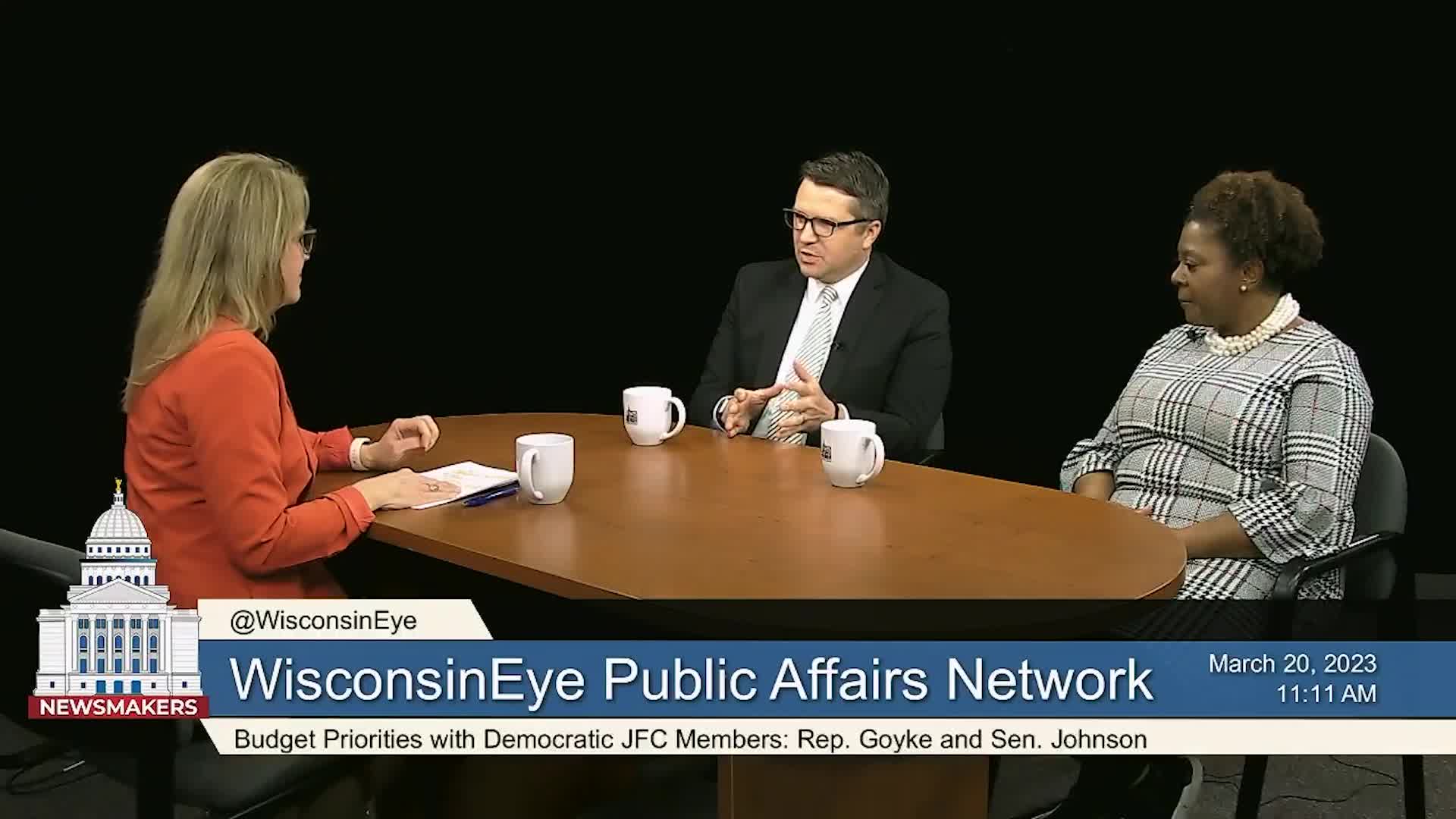 Newsmakers: Budget Priorities with Democratic JFC Members Sen. Johnson and Rep Goyke
