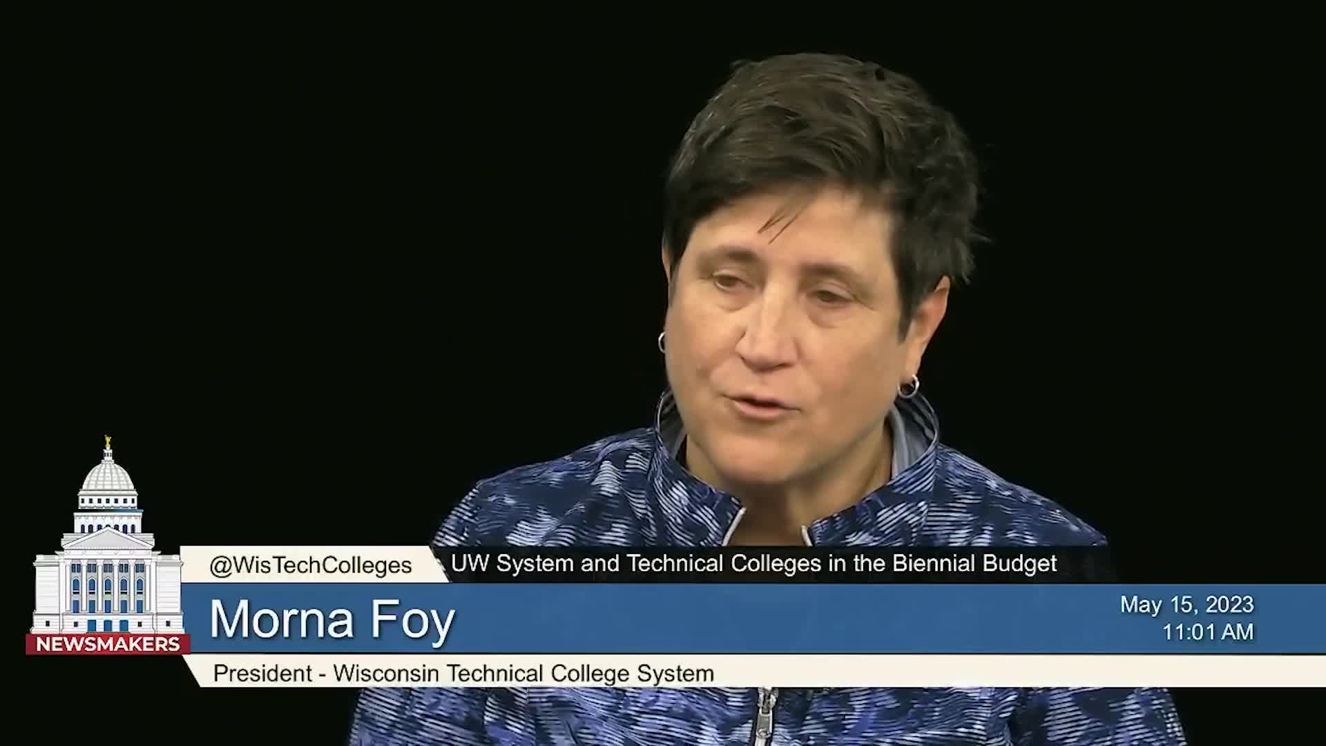 Thumbnail image for Newsmakers: UW System and Technical Colleges in the Biennial Budget