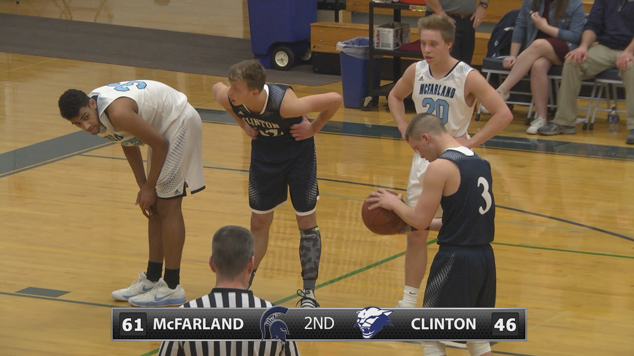 Thumbnail image for McFarland Boys Basketball Vs Clinton 1/4/18