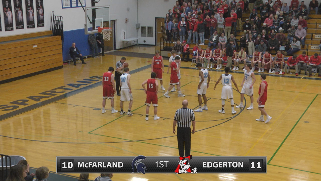 Thumbnail image for McFarland Boys Basketball vs. Edgerton 1-23-18