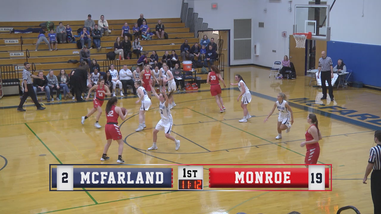 Thumbnail image for McFarland Girls Basketball vs Monroe 12/18/18