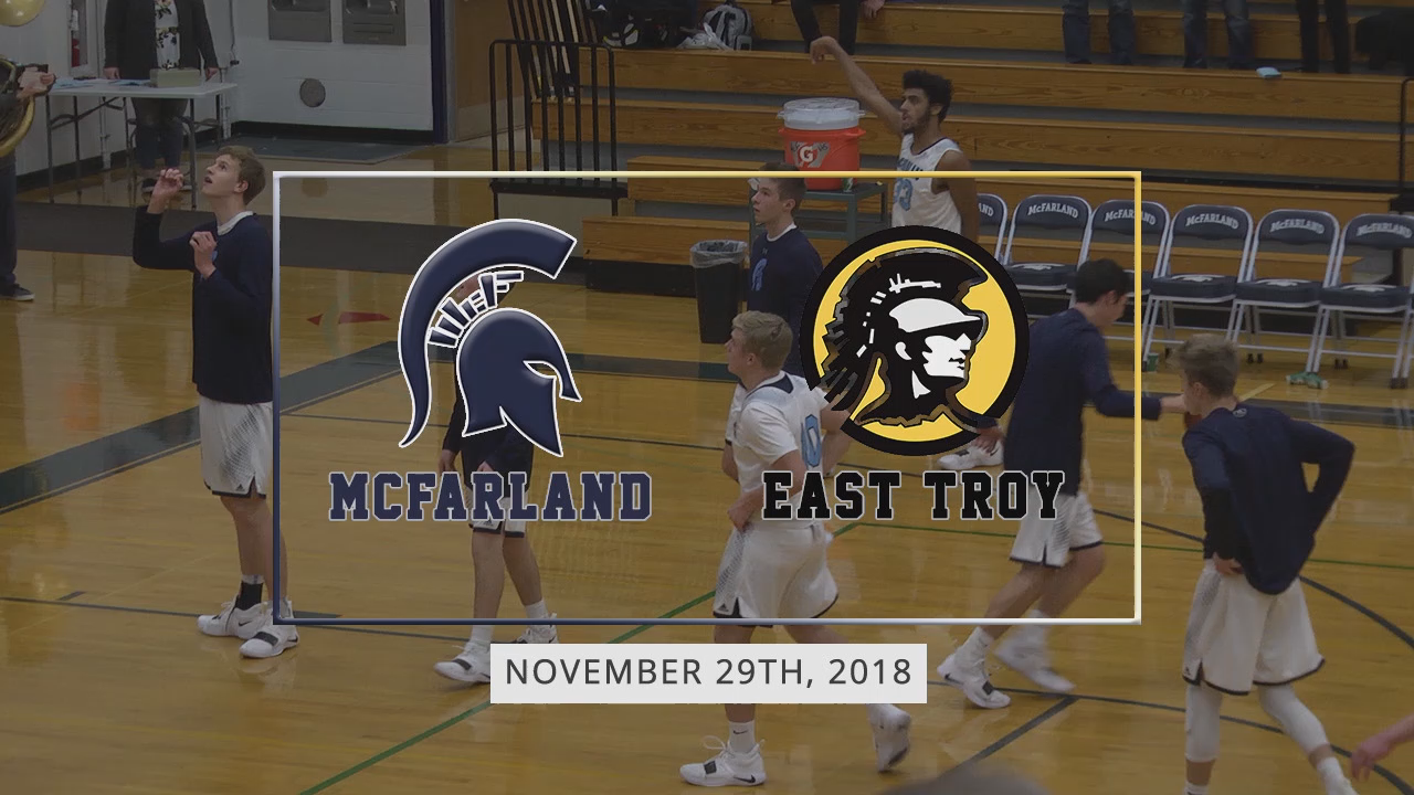 Thumbnail image for McFarland Boys Basketball vs East Troy 11/29/18